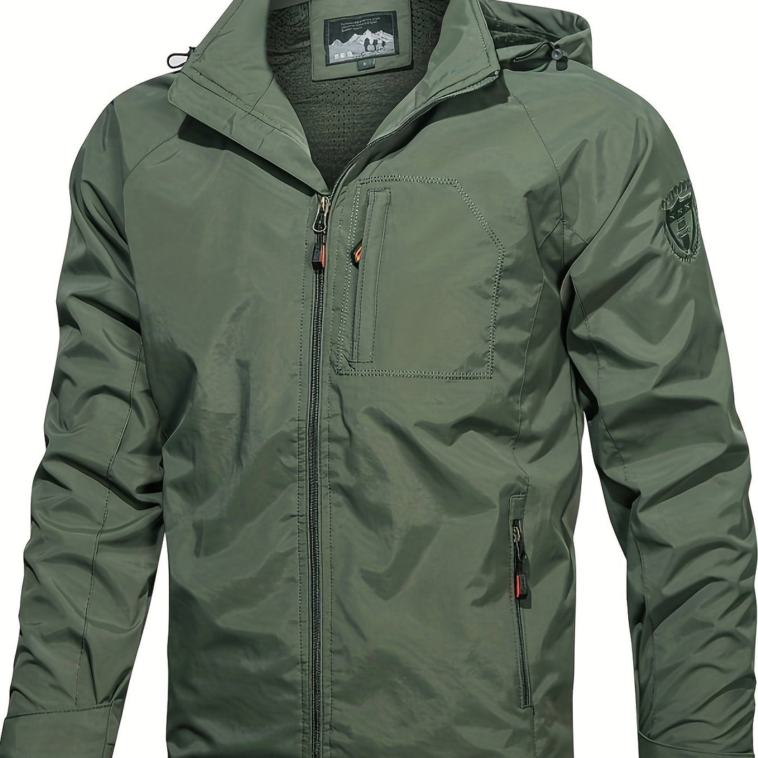 Levoire | Veste Imperméable Pour Homme Avec Capuche