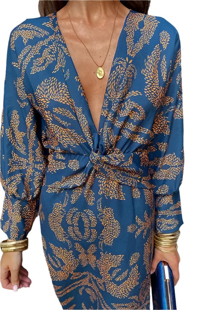 Levoire | Robe Décolletée En V Pour Femmes