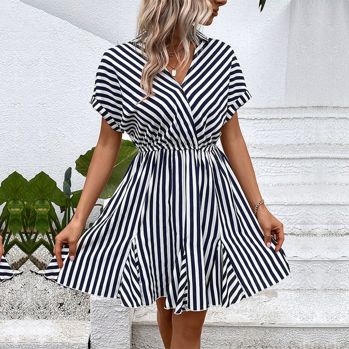 Levoire | Robe Courte À Rayures