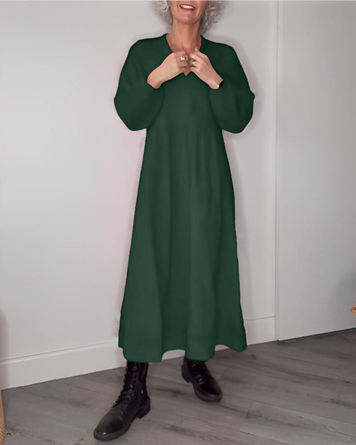 Levoire | Robe Longue Rento Vert