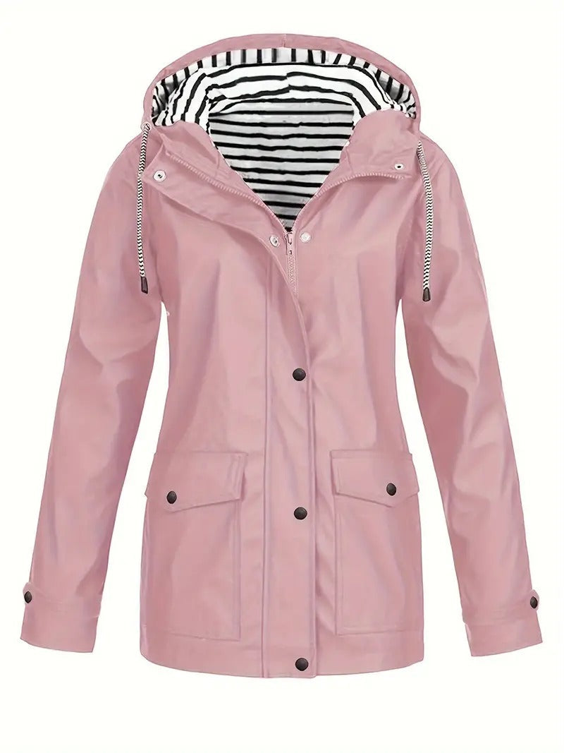 Levoire | Veste Imperméable Chic Rose