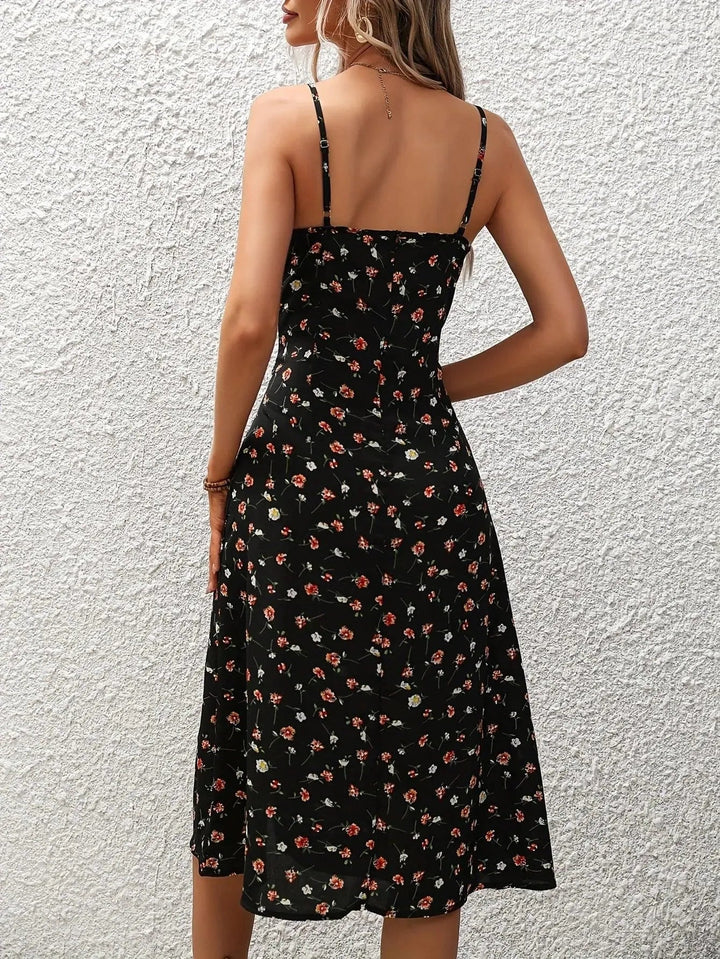 Levoire | Robe d'été longue avec une fente sexy pour femmes