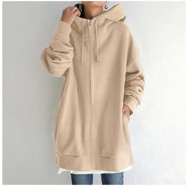 Levoire | Surdimensionné Sweat À Capuche En Laine Khaki