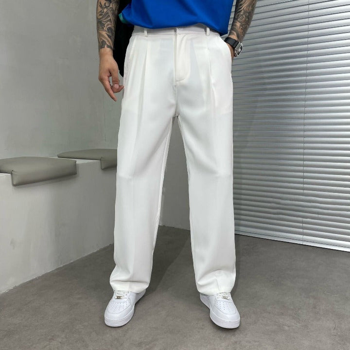 Levoire | Pantalons À Coupe Droite Pour Hommes