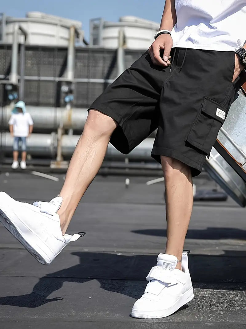 Levoire | Shorts Cargo à Poches avec Cordon
