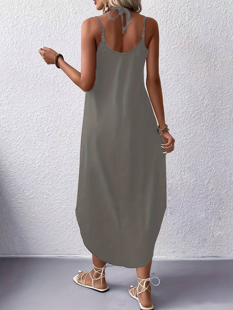 Levoire | Robe Sans Manches Bretelles Spaghetti