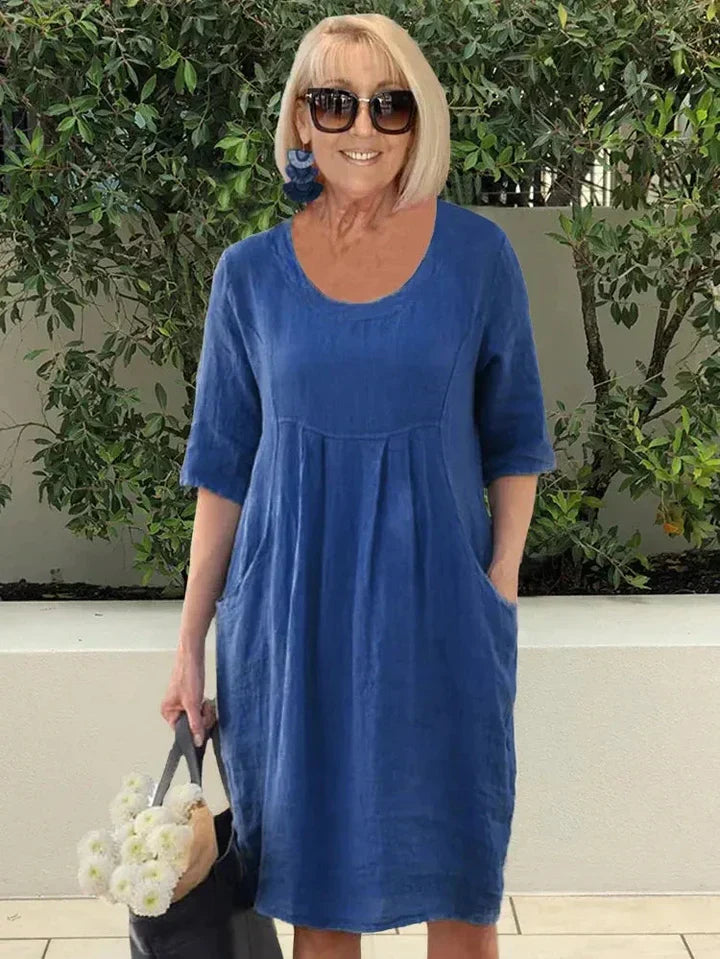 Levoire | Élégante Robe Décontractée Mer bleu