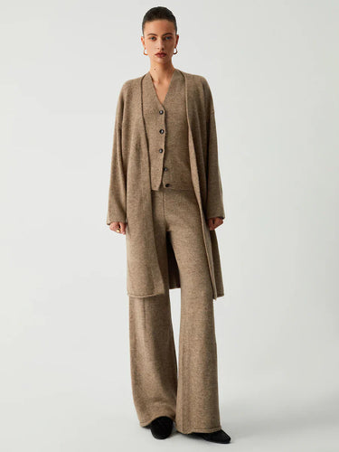 Levoire | Pull-Over À Capuche Long Ensemble Trois Pièces