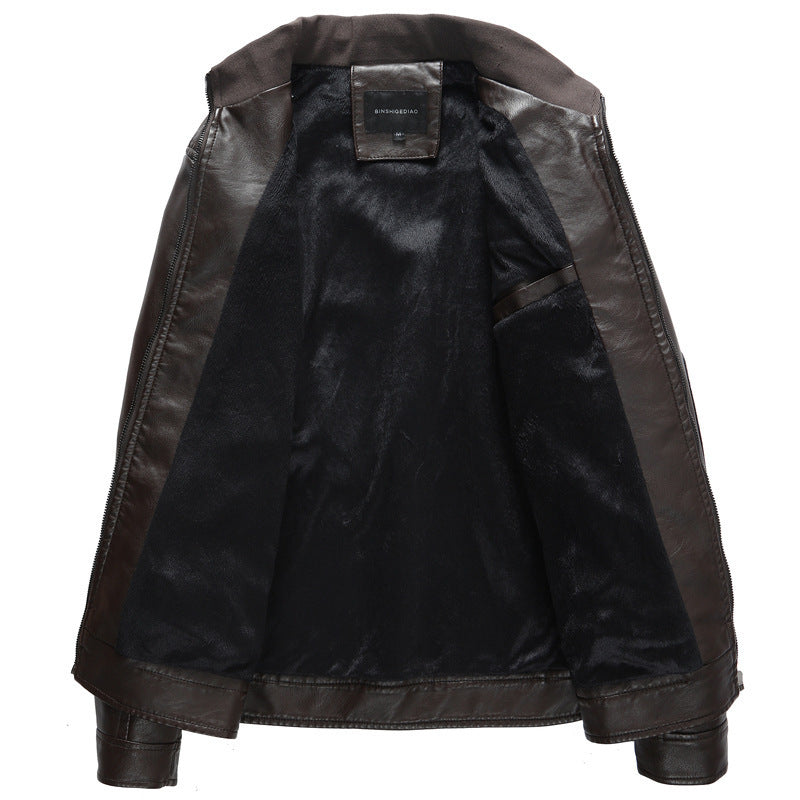 Levoire | Élégante Veste En Cuir Pour Hommes