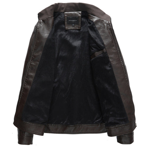 Levoire | Élégante Veste En Cuir Pour Hommes