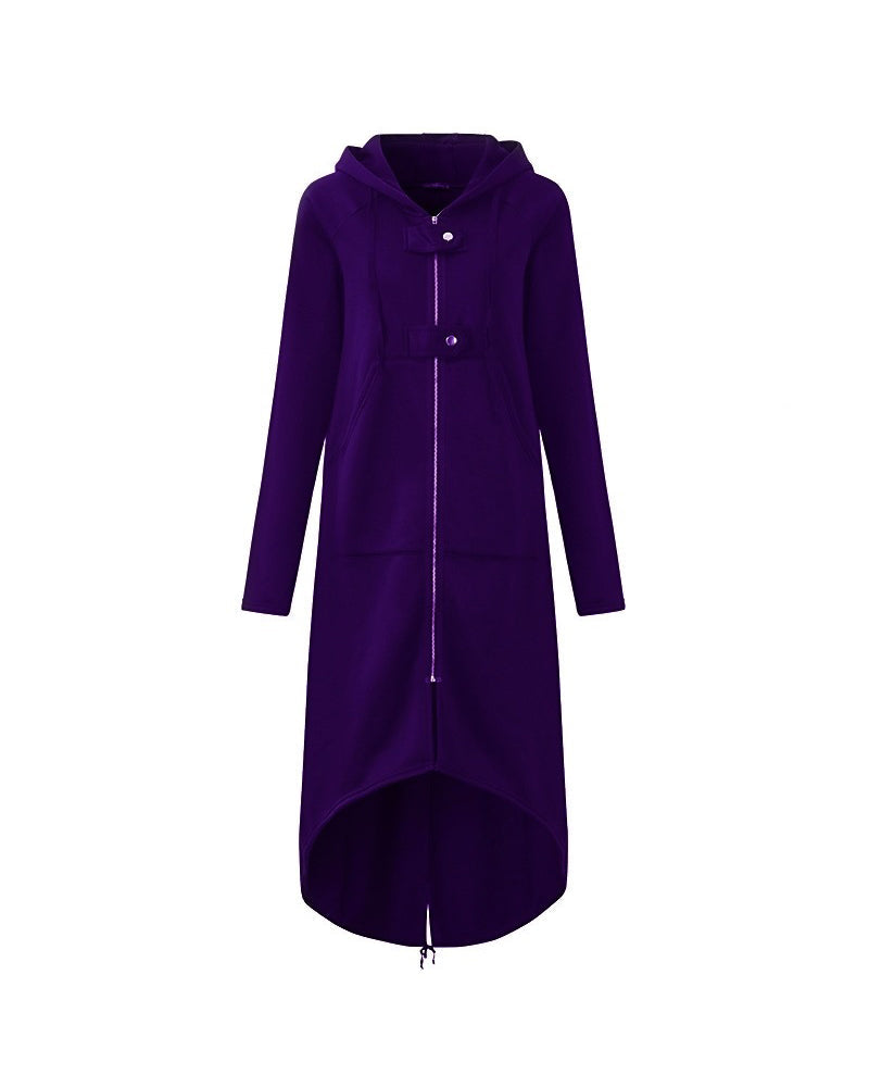 Levoire | Manteau Long Pour Femmes Violet