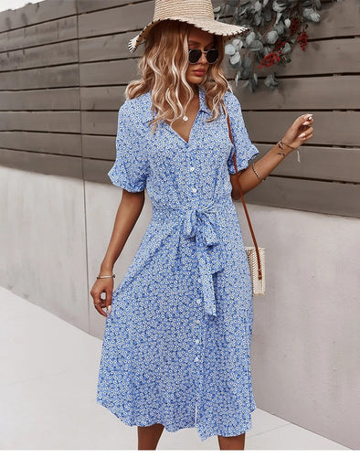 Levoire | Robe À Motif Floral Pour L'Été