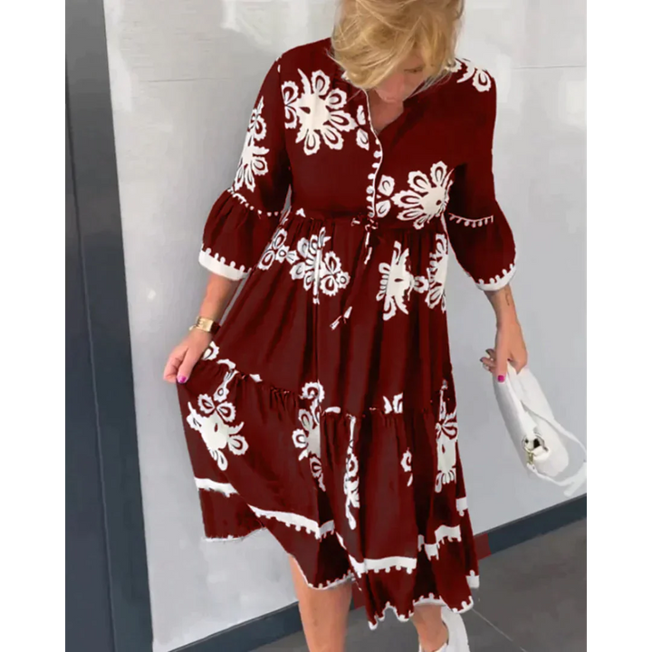 Levoire | Robe à fleurs élégante