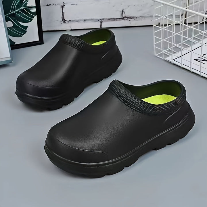 Levoire | Chaussons Unis À Semelle Douce Noir