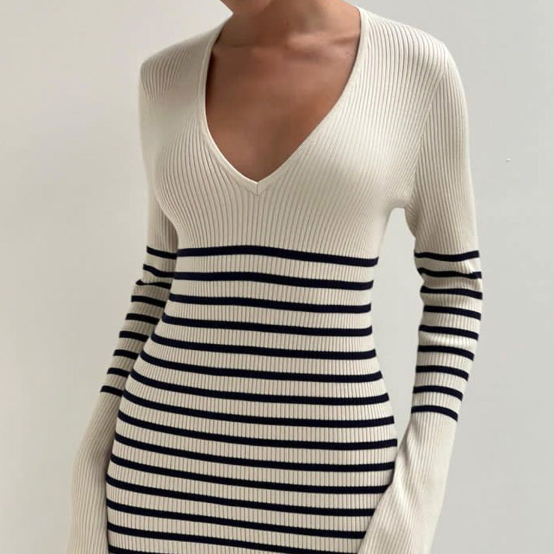 Levoire | Robe Longue Rayée