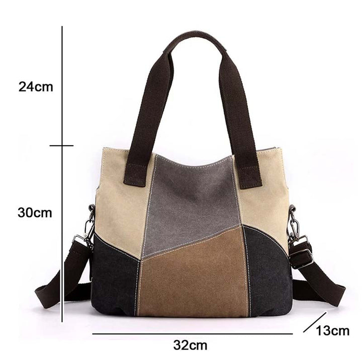 Levoire | Sac En Toile Contrasté