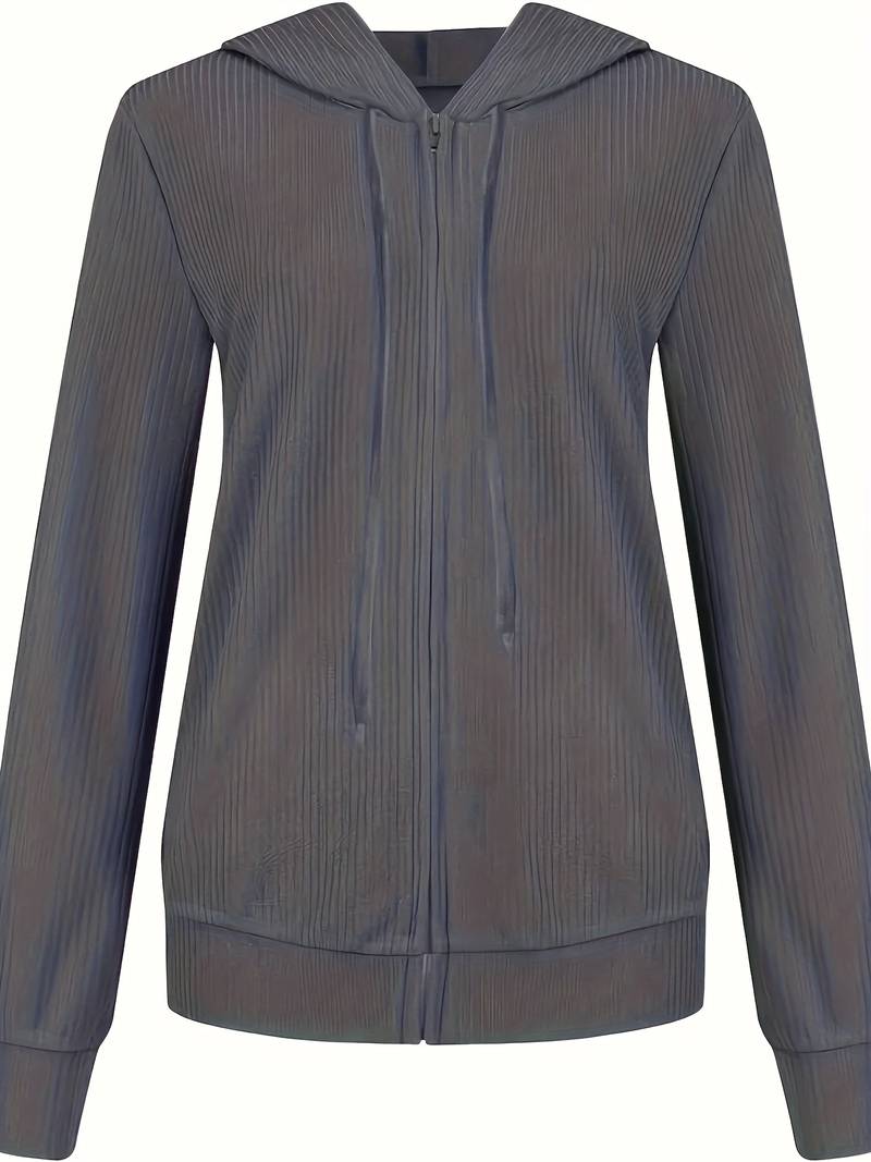 Levoire | Veste En Tricot Avec Capuche gris bleu