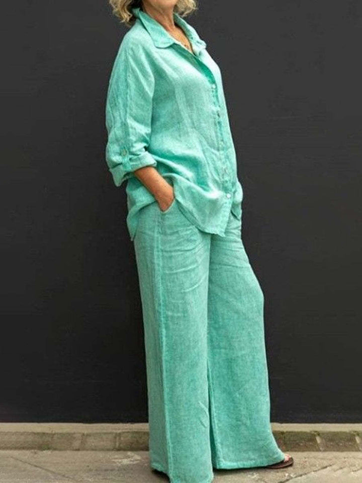 Levoire | Vêtements En Coton Et Lin Pour Femmes Vert