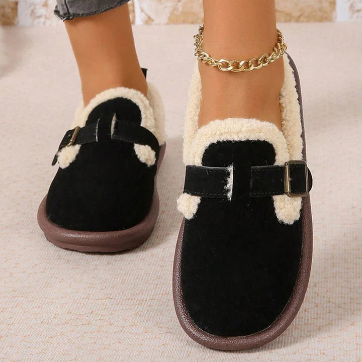 Levoire | Luxe Chaussures Douillettées Avec Boucle Pour Femmes