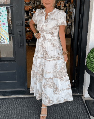 Levoire | Femmes Classique Charme Maxi Robe