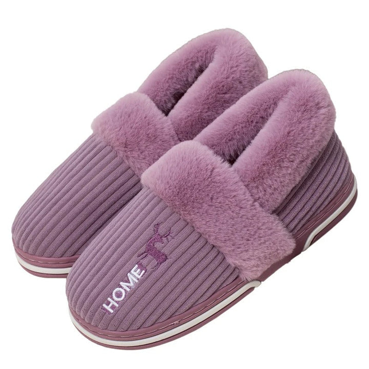 Levoire | Chaussons Pour Femmes Chauds Avec Doublure Épaisse・Compact Et Confortable 36-37 Stil-12
