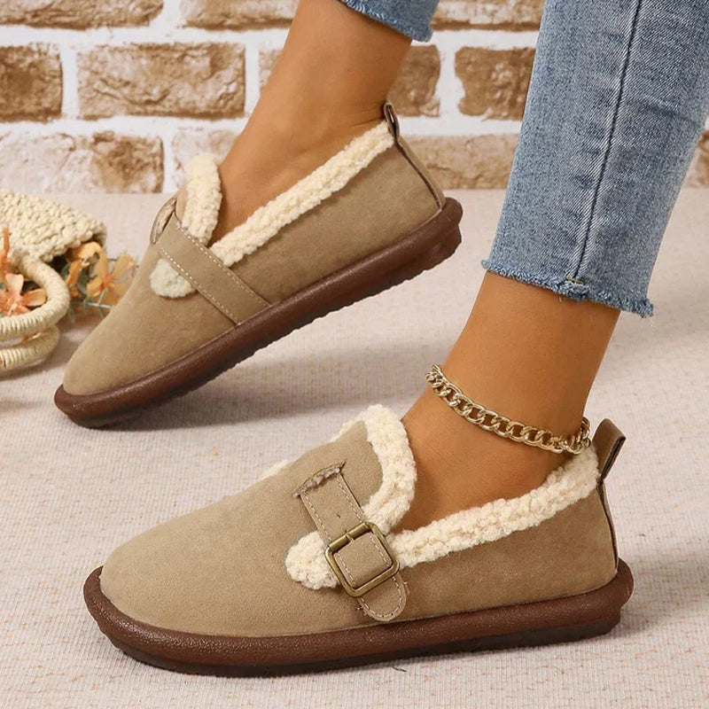 Levoire | Luxe Chaussures Douillettées Avec Boucle Pour Femmes