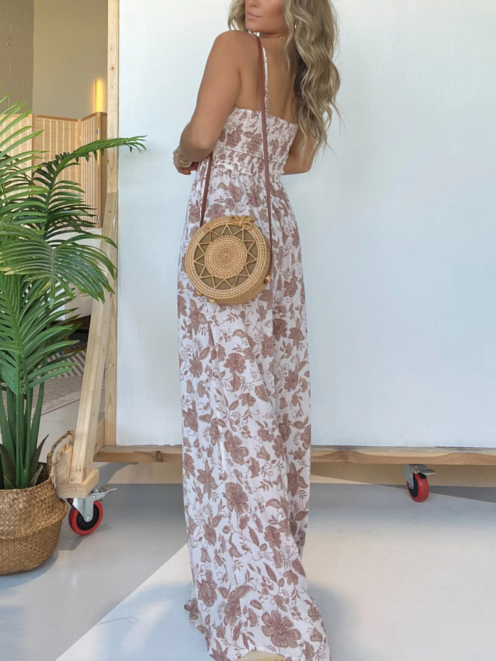 Levoire | Nouvelle Combinaison Fleurie Avec Pantalons Amples