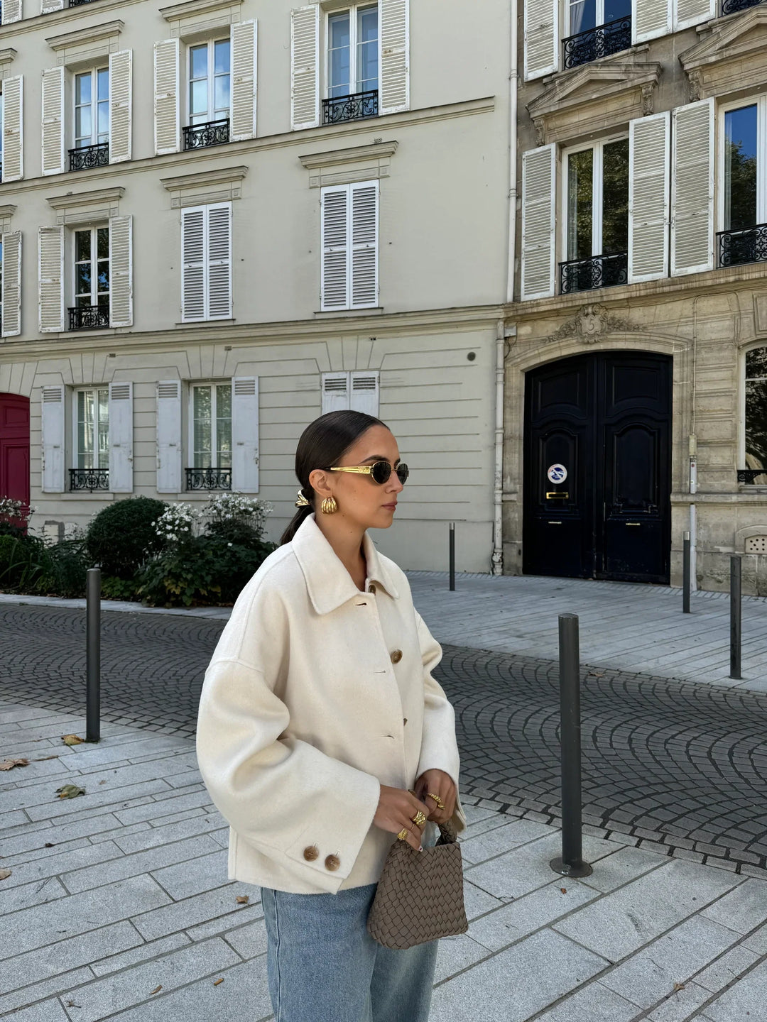 Levoire | Veste Élégante Avec Col Retourné Automne