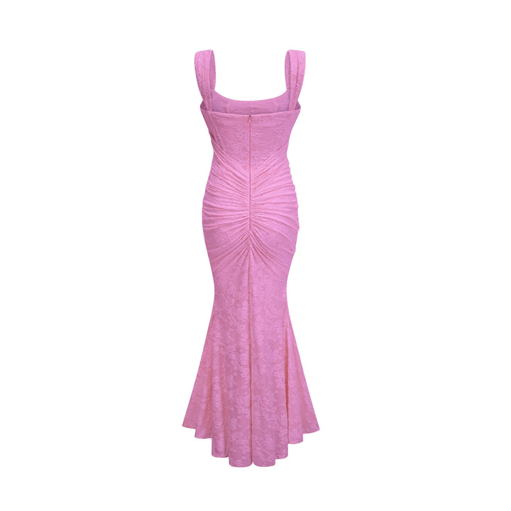 Levoire | Robe Maxi Jacquard Fleurs