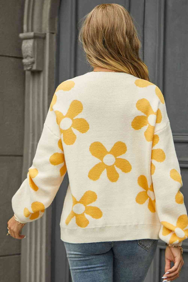 Levoire | Pull-Over À Motifs Floraux