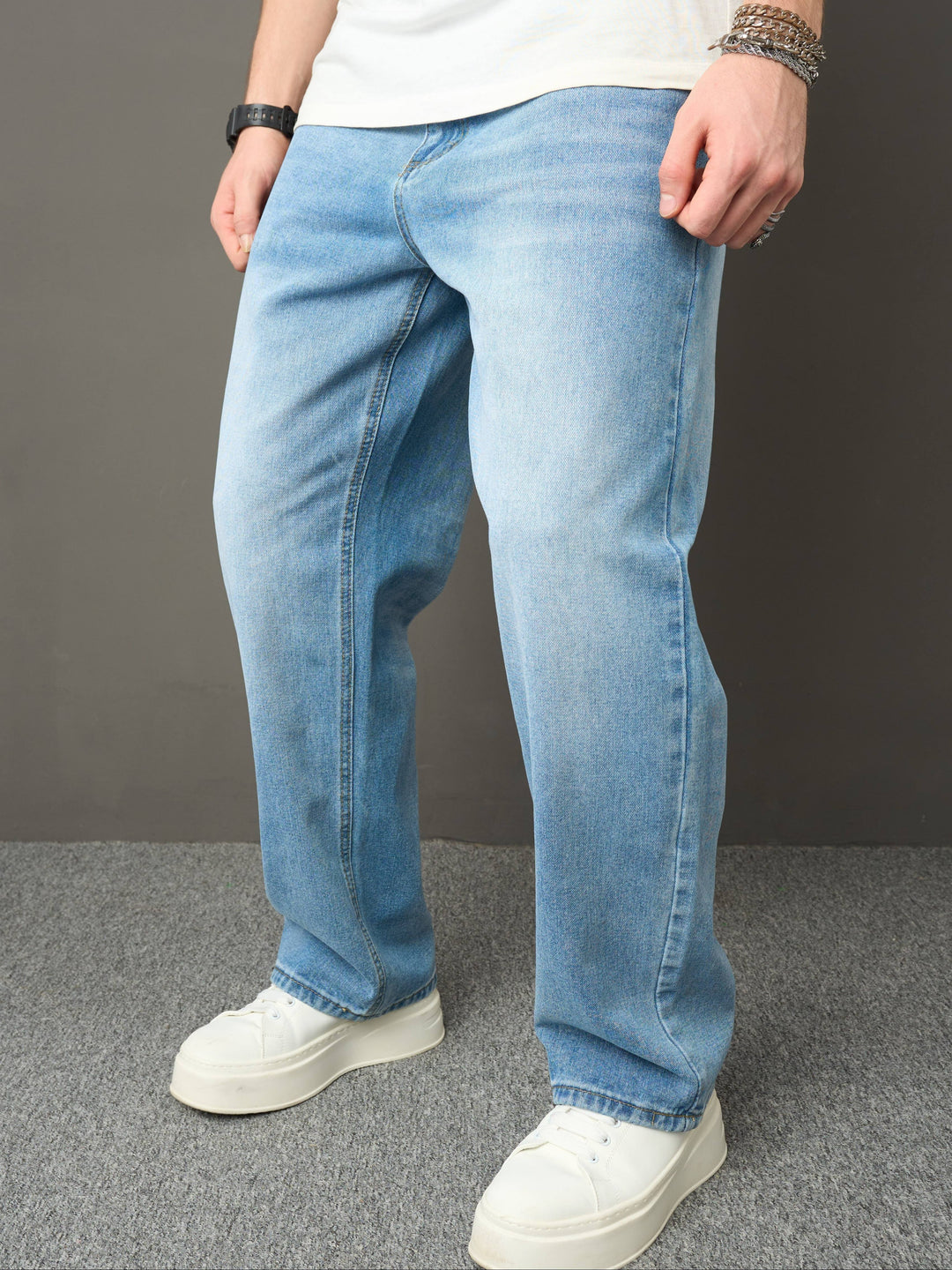 Levoire | Jeans Pour Hommes Confortables Avec Coupe Ample