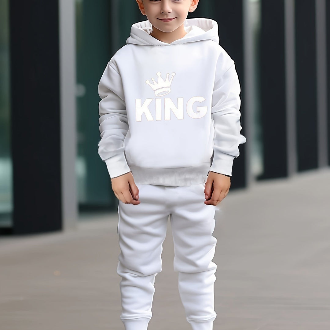 Levoire | Temps Libre Sweat À Capuche Et Ensemble De Jogging Blanc