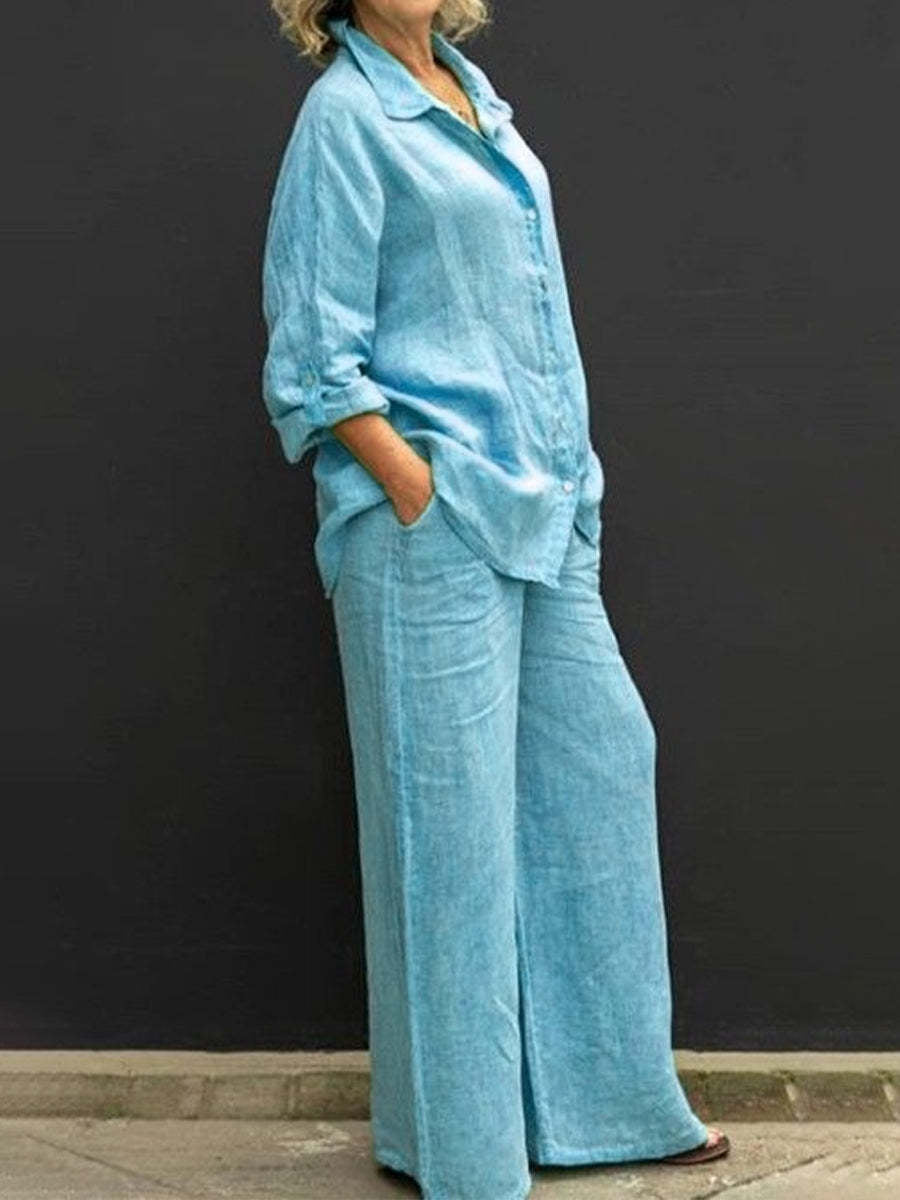 Levoire | Vêtements En Coton Et Lin Pour Femmes Ciel bleu