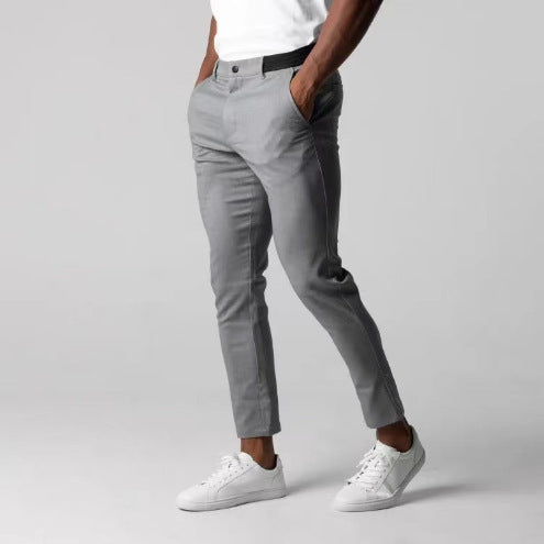 Levoire | Pantalons En Tissu Confortables Gris