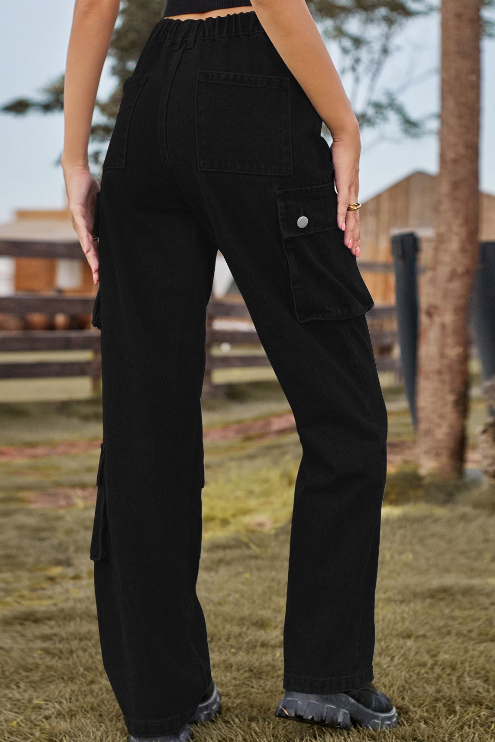 Levoire | Pantalons En Denim Longs Avec Poches