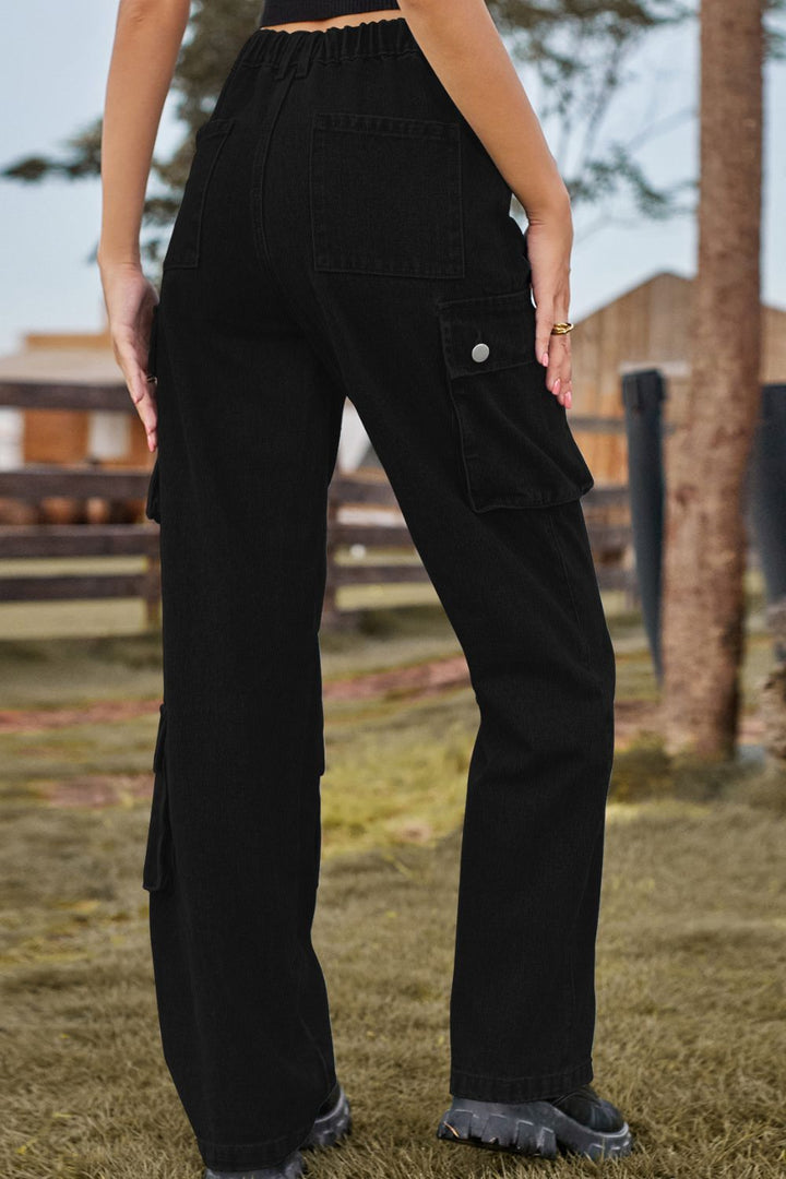 Levoire | Pantalons En Denim Longs Avec Poches