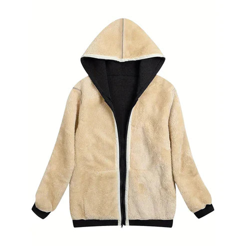 Levoire | Sweat à capuche en fausse fourrure