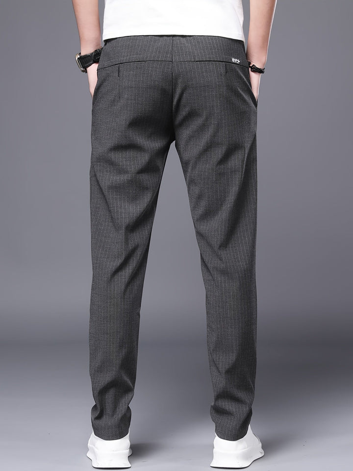 Levoire | Pantalons Stretch Slim Fit À Jambe Droite