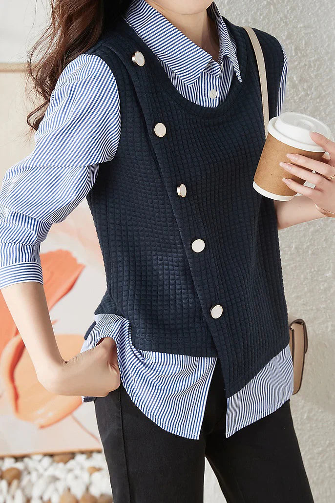 Levoire | Chemise Rayée Élégante pour Femmes