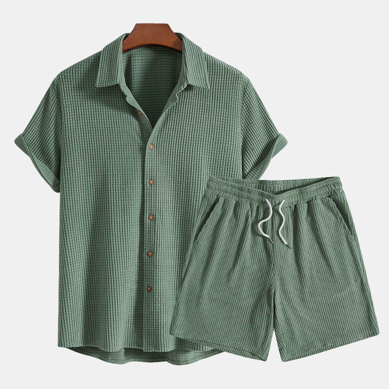 Levoire | Comfy Breezy Vêtements de détente Salvia verte