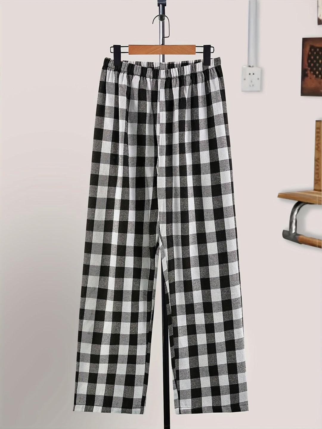 Levoire | Pantalons De Pyjama À Carreaux Rouges Et Noirs