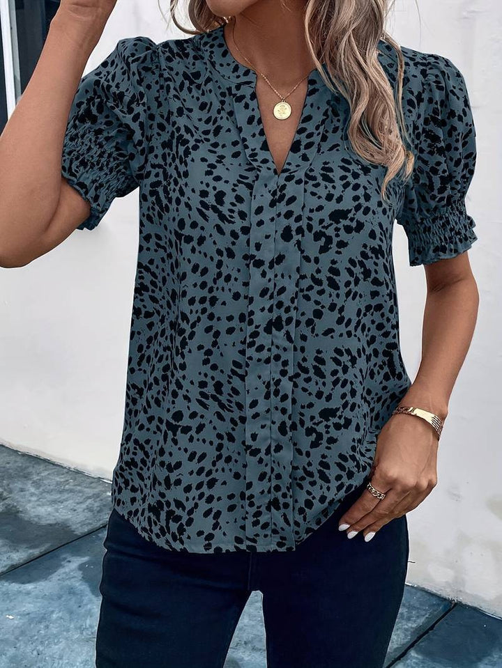 Levoire | Blouse Avec Décolleté En V Et Col Échancré