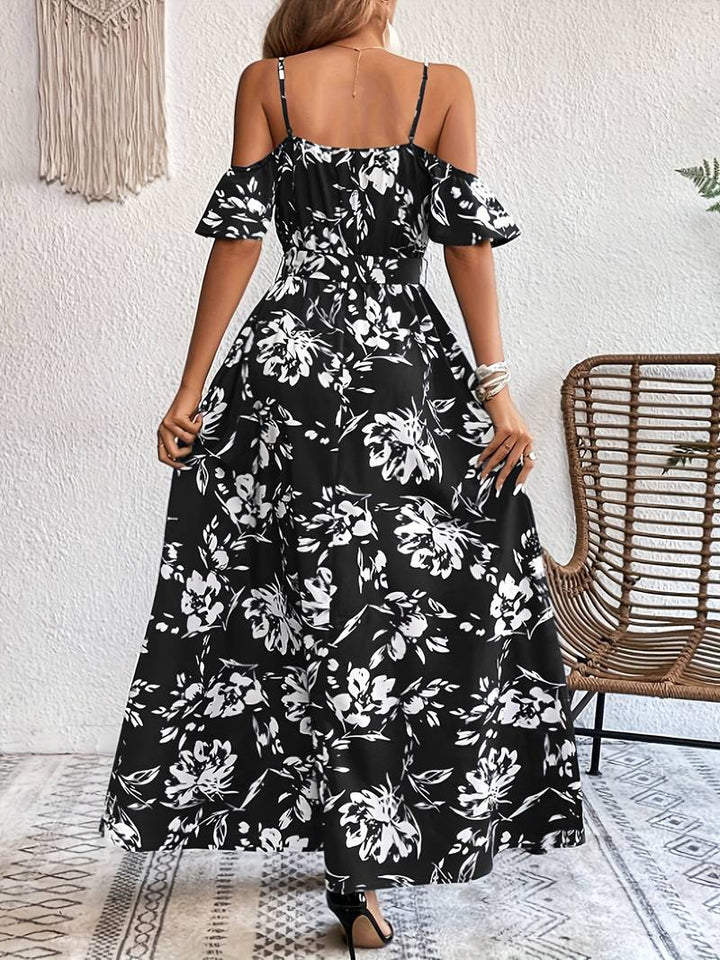 Levoire | Élégante Robe A-Ligne Sans Manches Avec Fente