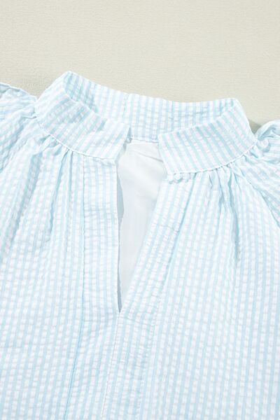 Levoire | Robe Mini Rayée À Volants Avec Poche