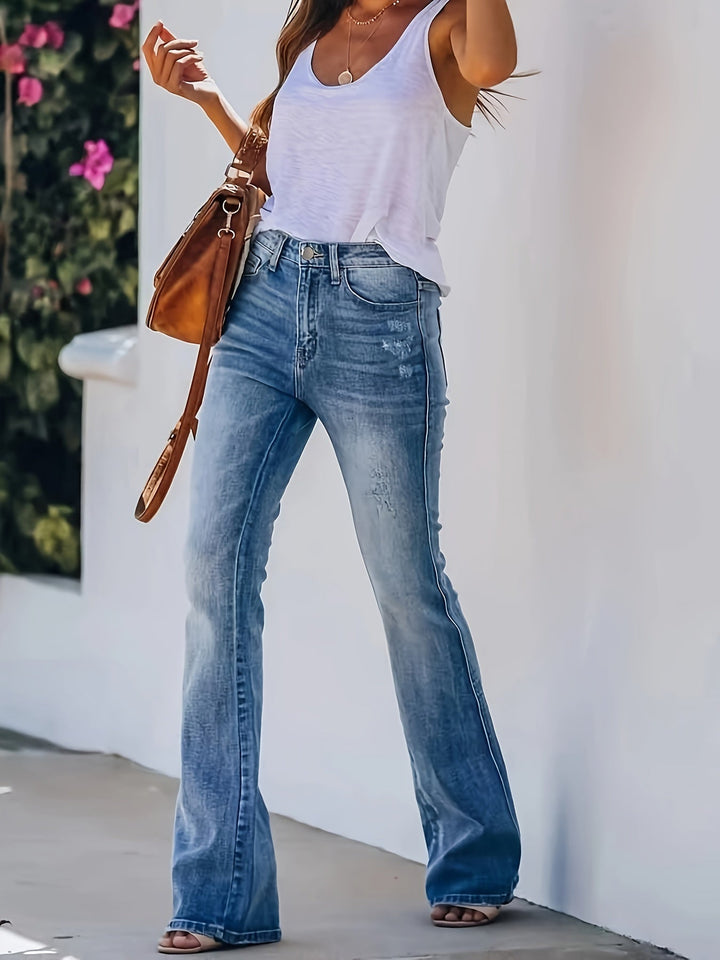 Levoire | Jean Bootcut Stretch Élevé