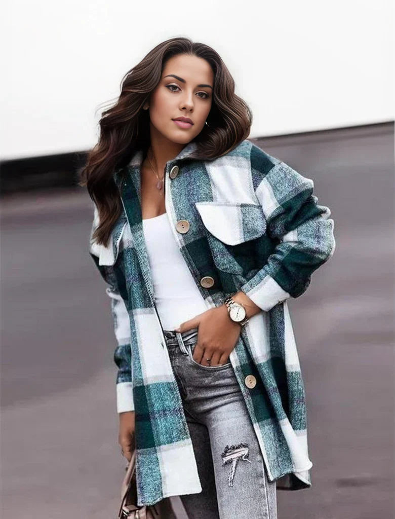 Levoire | Gilet Oversized Élégant à Col en V 2XL
