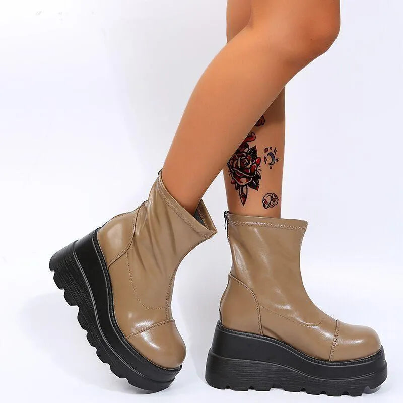 Levoire | Bottes à talons hauts avec fermeture éclair Mode