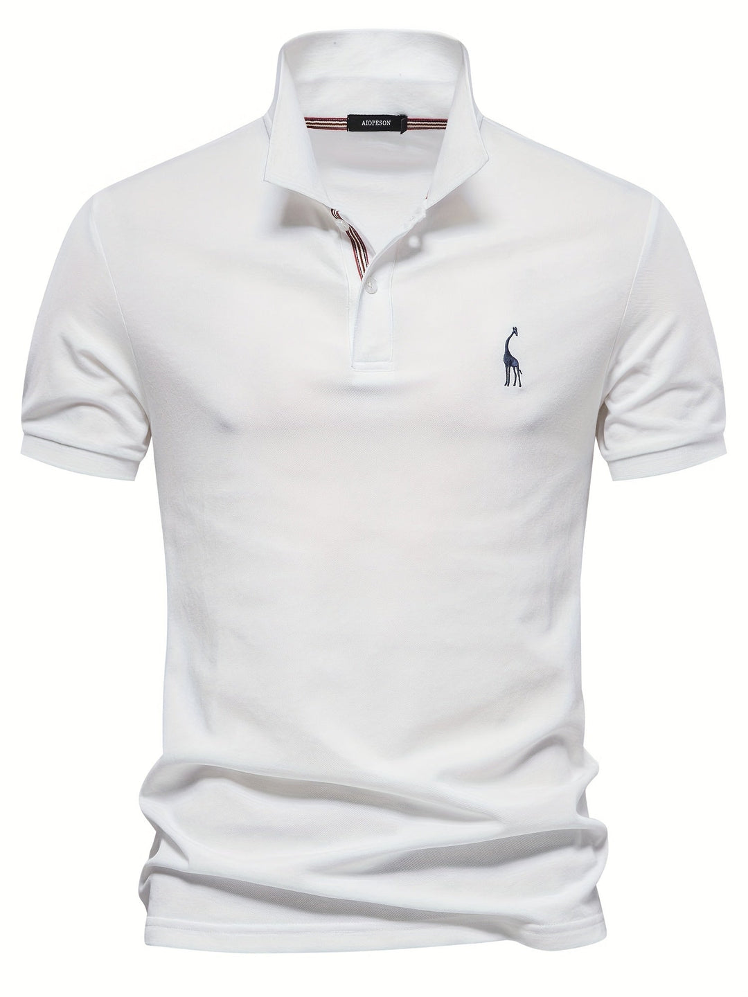 Levoire | Chemise Pour Hommes Unie Avec Motif De Girafe