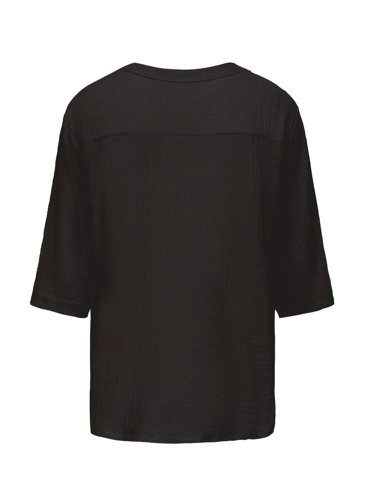 Levoire | T-Shirt V En Coton Respirant Pour Hommes