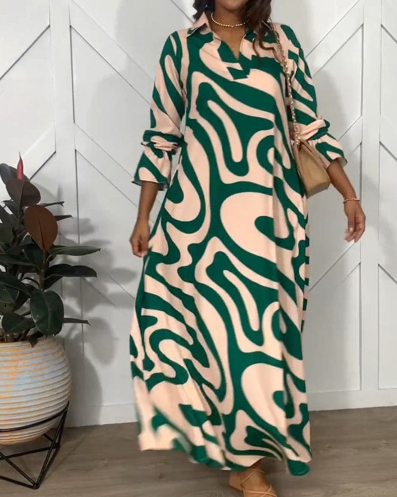 Levoire | Robe Élégante À Manches Longues Pour L'Automne